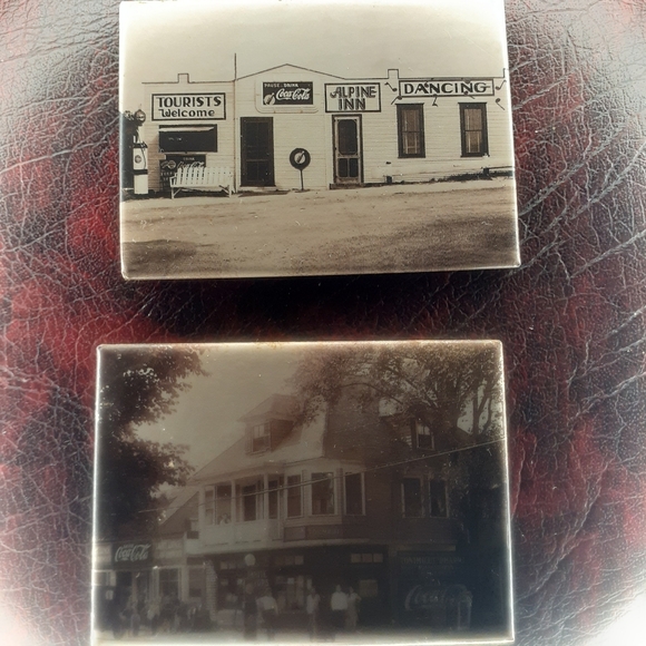 Vtg Set {2} Coke Route 66 Magnet Set Sepia Coca Cola - Picture 12 of 16
